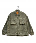 JUGEMジュゲム）の古着「UTILITY ACCESS BLOUSON」｜グリーン