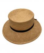 BERRETTAベルレッタ）の古着「ストローハット」｜ベージュ