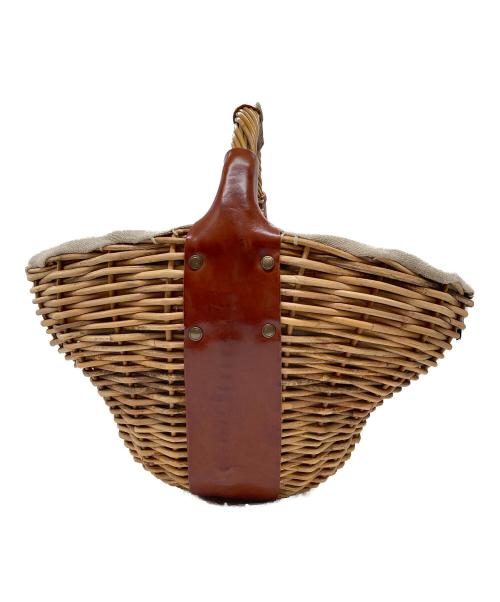 ebagos（エバゴス）ebagos (エバゴス) カゴバッグ ベージュの古着・服飾アイテム