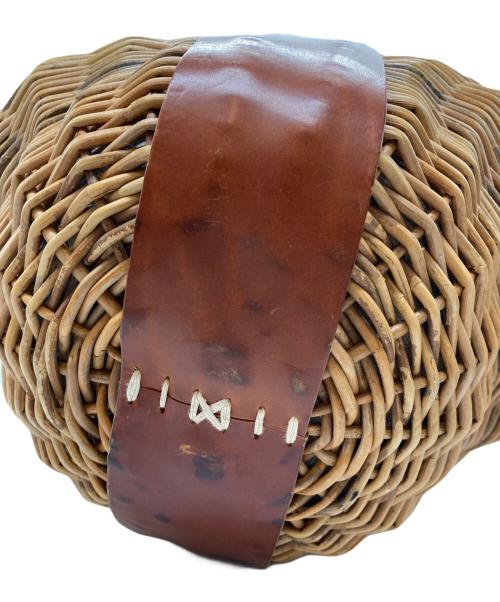 ebagos（エバゴス）ebagos (エバゴス) カゴバッグ ベージュの古着・服飾アイテム