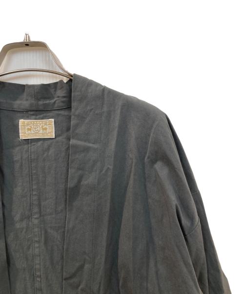 中川政七商店（ナカガワマサシチショウテン）中川政七商店 (ナカガワマサシチショウテン) はっぴコート グレー サイズ:Mの古着・服飾アイテム