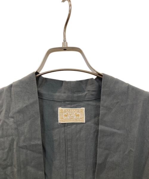中川政七商店（ナカガワマサシチショウテン）中川政七商店 (ナカガワマサシチショウテン) はっぴコート グレー サイズ:Mの古着・服飾アイテム