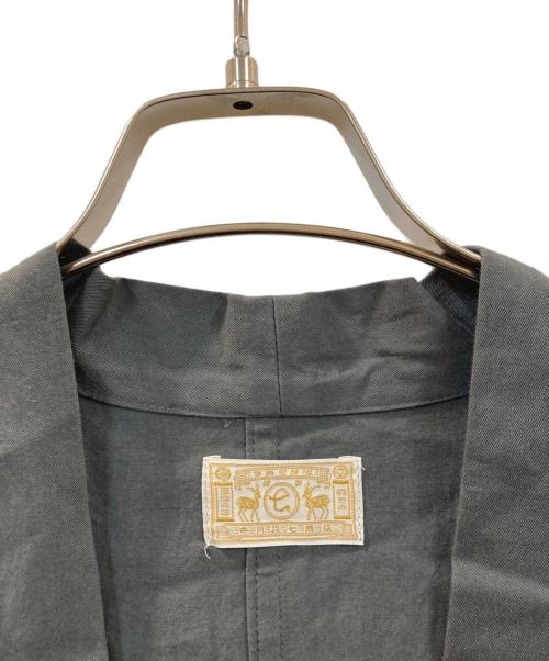 中川政七商店（ナカガワマサシチショウテン）中川政七商店 (ナカガワマサシチショウテン) はっぴコート グレー サイズ:Mの古着・服飾アイテム