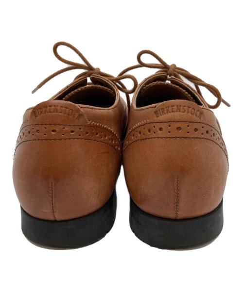 BIRKENSTOCK（ビルケンシュトック）BIRKENSTOCK (ビルケンシュトック) LARAMIE   ウィングチップシューズ ブラウン サイズ:38Eの古着・服飾アイテム