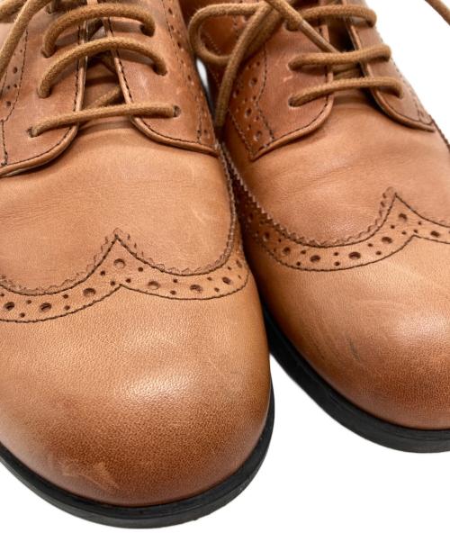 BIRKENSTOCK（ビルケンシュトック）BIRKENSTOCK (ビルケンシュトック) LARAMIE   ウィングチップシューズ ブラウン サイズ:38Eの古着・服飾アイテム