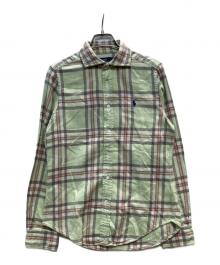 POLO RALPH LAUREN（ポロ・ラルフローレン）の古着「シャツ」｜グリーン