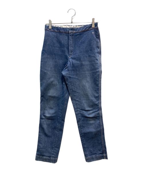 45R（フォーティファイブ・アール）45R (フォーティファイブ・アール) R刺繍デニムパンツ インディゴ サイズ:3の古着・服飾アイテム