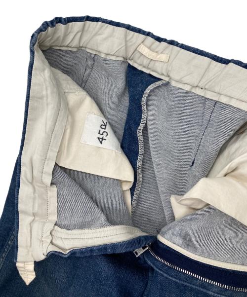 45R（フォーティファイブ・アール）45R (フォーティファイブ・アール) R刺繍デニムパンツ インディゴ サイズ:3の古着・服飾アイテム