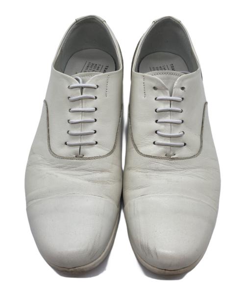 chausser（ショセ）chausser (ショセ) ストレートチップシューズ ホワイト サイズ:35の古着・服飾アイテム