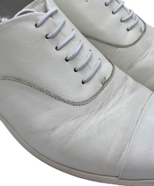 chausser（ショセ）chausser (ショセ) ストレートチップシューズ ホワイト サイズ:35の古着・服飾アイテム