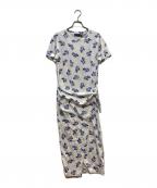 POLO RALPH LAURENポロ・ラルフローレン）の古着「総柄ワンピース」｜ブルー