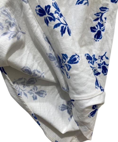 POLO RALPH LAUREN（ポロ・ラルフローレン）POLO RALPH LAUREN (ポロ・ラルフローレン) 総柄ワンピース ブルー サイズ:XSの古着・服飾アイテム