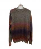 Pilgrim Surf+Supplyピルグリム サーフサプライ）の古着「モヘア混ニット」｜ブラウン