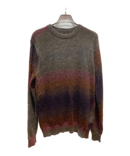 Pilgrim Surf+Supply（ピルグリム サーフサプライ）PILGRIM SURF+SUPPLY (ピルグリム サーフサプライ) モヘア混ニット ブラウン サイズ:XSの古着・服飾アイテム