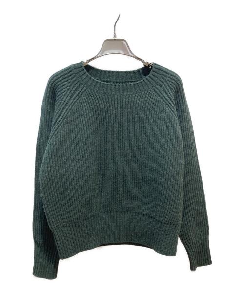 Pilgrim Surf+Supply（ピルグリム サーフサプライ）PILGRIM SURF+SUPPLY (ピルグリム サーフサプライ) ニット グリーン サイズ:Sの古着・服飾アイテム
