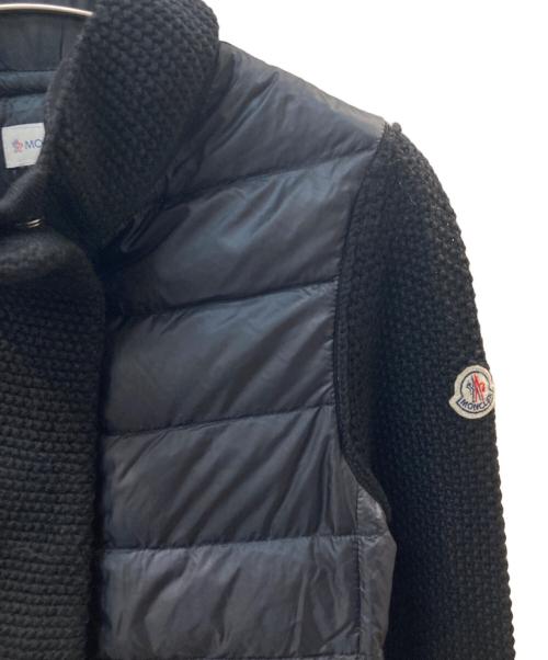 MONCLER（モンクレール）MONCLER (モンクレール) MAGLIONE TRICOT CARDIGAN ブラック サイズ:Ｓの古着・服飾アイテム