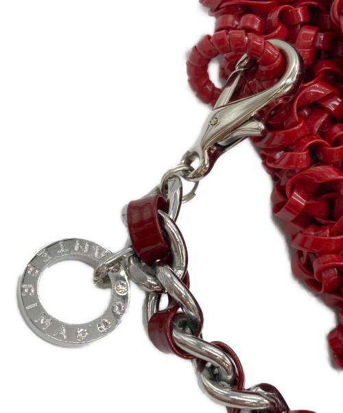 ANTEPRIMA（アンテプリマ）ANTEPRIMA (アンテプリマ) ショルダーワイヤーバッグ レッドの古着・服飾アイテム