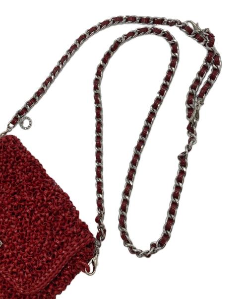 ANTEPRIMA（アンテプリマ）ANTEPRIMA (アンテプリマ) ショルダーワイヤーバッグ レッドの古着・服飾アイテム