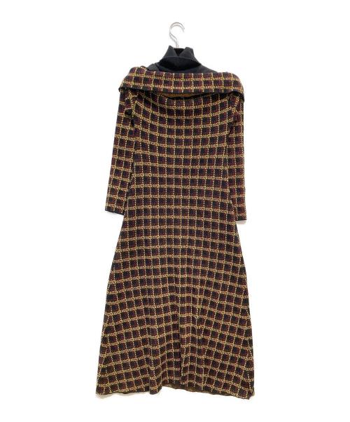 Ameri（アメリ）AMERI (アメリ) UND OFF SHOULDER KNIT DRESS ブラック サイズ:S 未使用品の古着・服飾アイテム