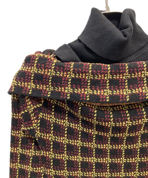 Ameri（アメリ）AMERI (アメリ) UND OFF SHOULDER KNIT DRESS ブラック サイズ:S 未使用品の古着・服飾アイテム