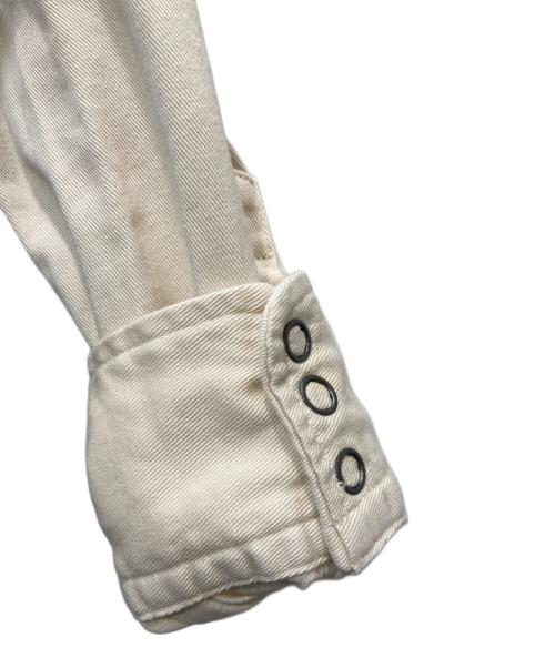 POLO RALPH LAUREN（ポロ・ラルフローレン）POLO RALPH LAUREN (ポロ・ラルフローレン) ウエスタンシャツワンピース ベージュ サイズ:2の古着・服飾アイテム