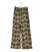 JOURNAL STANDARD relumeジャーナルスタンダード レリューム）の古着「アフリカンプリントパンツ」｜ブラウン