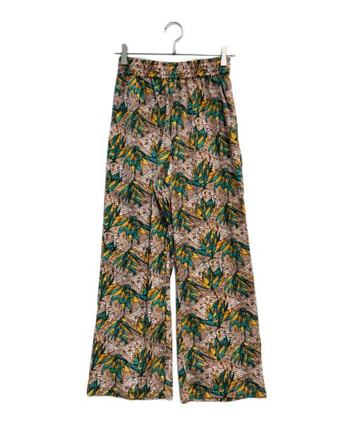 JOURNAL STANDARD relume（ジャーナルスタンダード レリューム）JOURNAL STANDARD relume (ジャーナルスタンダード レリューム) アフリカンプリントパンツ ブラウン サイズ:FREEの古着・服飾アイテム
