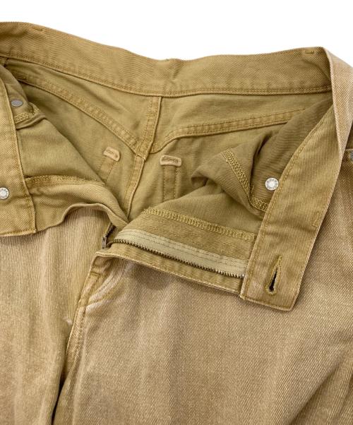 Spick and Span（スピック＆スパン）Spick and Span (スピックアンドスパン) ガーメントダイルーズフィットパンツ ベージュ サイズ:38の古着・服飾アイテム