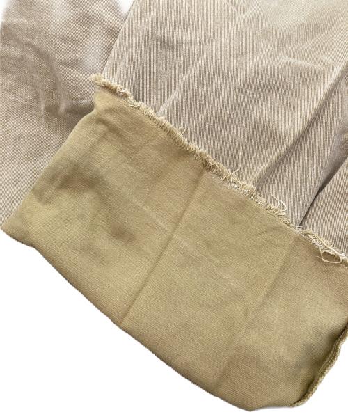 Spick and Span（スピック＆スパン）Spick and Span (スピックアンドスパン) ガーメントダイルーズフィットパンツ ベージュ サイズ:38の古着・服飾アイテム