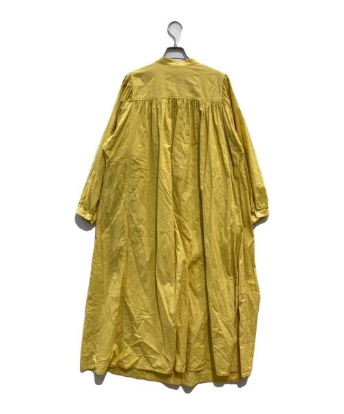 YANUK（ヤヌーク）YANUK (ヤヌーク) シャツワンピース イエロー サイズ:Fの古着・服飾アイテム
