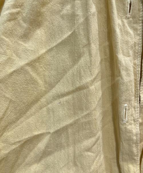 YANUK（ヤヌーク）YANUK (ヤヌーク) シャツワンピース イエロー サイズ:Fの古着・服飾アイテム