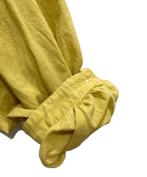 YANUK（ヤヌーク）YANUK (ヤヌーク) シャツワンピース イエロー サイズ:Fの古着・服飾アイテム