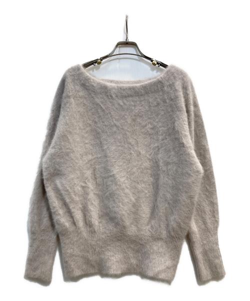 ARPEGE STORY（アルページュストーリー）ARPEGE STORY (アルページュストーリー) フォックスファーニット ピンク サイズ:2 未使用品の古着・服飾アイテム