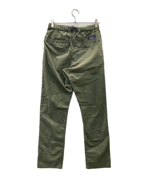 Patagonia（パタゴニア）Patagonia (パタゴニア) オーガニックコットン・ライトウェイト・ギ・パンツ グリーン サイズ:Sの古着・服飾アイテム