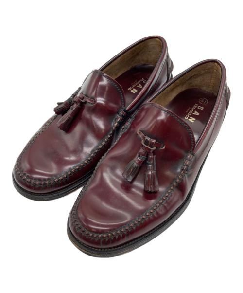 san francisco（サン フランシスコ）san francisco (サン フランシスコ) ローファー ブラウン サイズ:41の古着・服飾アイテム