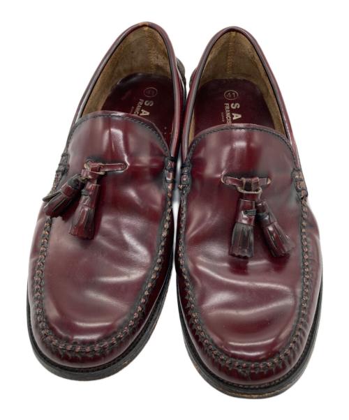 san francisco（サン フランシスコ）san francisco (サン フランシスコ) ローファー ブラウン サイズ:41の古着・服飾アイテム