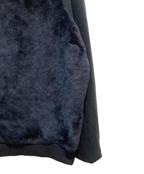 MSGM（エムエスジーエム）MSGM (エムエスジーエム) 切替スウェット ブラック サイズ:Sの古着・服飾アイテム