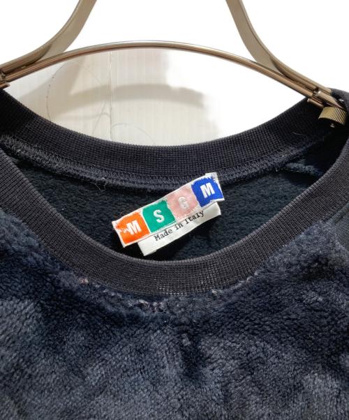 MSGM（エムエスジーエム）MSGM (エムエスジーエム) 切替スウェット ブラック サイズ:Sの古着・服飾アイテム