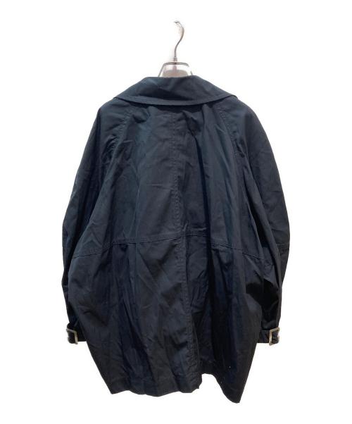 ETRE TOKYO（エトレトウキョウ）ETRE TOKYO (エトレトウキョウ) コーティングショートトレンチコート ブラック サイズ:Mの古着・服飾アイテム
