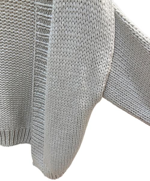 ETRE TOKYO（エトレトウキョウ）ETRE TOKYO (エトレトウキョウ) ハンドメイド ニット ガウン ベージュ サイズ:FREEの古着・服飾アイテム