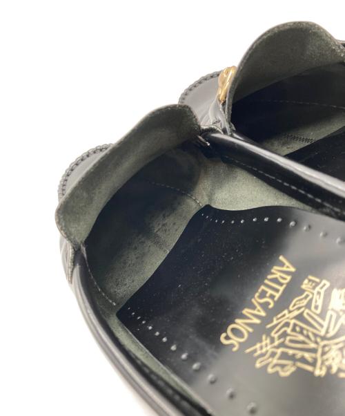 ARTESANOS（アルテサノス）artesanos (アルテサノス) ローファー ブラック サイズ:38の古着・服飾アイテム