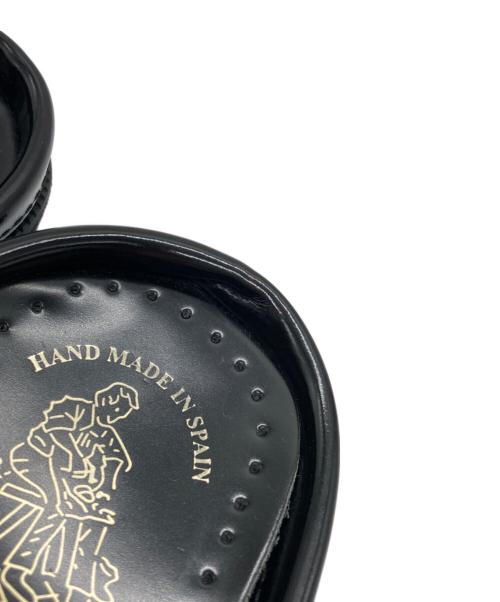 ARTESANOS（アルテサノス）artesanos (アルテサノス) ローファー ブラック サイズ:38の古着・服飾アイテム