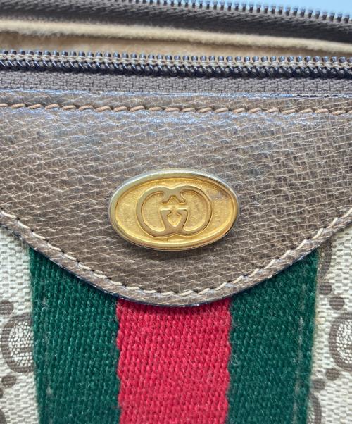 GUCCI（グッチ）GUCCI (グッチ) ミニボストンバッグ ブラウンの古着・服飾アイテム