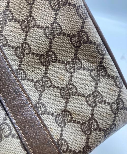 GUCCI（グッチ）GUCCI (グッチ) ミニボストンバッグ ブラウンの古着・服飾アイテム