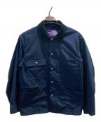 THE NORTHFACE PURPLELABELザ・ノースフェイス パープルレーベル）の古着「Double Face Twill Field Jacket」｜ネイビー