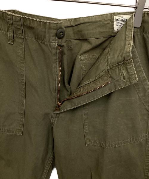 orSlow（オアスロウ）orSlow (オアスロウ) SLIM FIT FATIGUE PANTS(スリムフィットファティーグパンツ) カーキ サイズ:3の古着・服飾アイテム