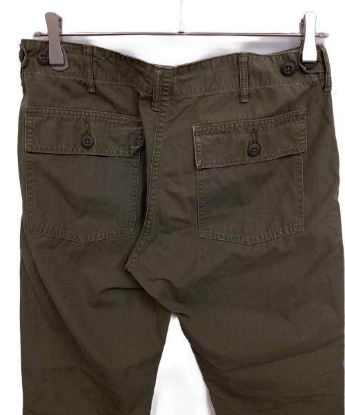 orSlow（オアスロウ）orSlow (オアスロウ) SLIM FIT FATIGUE PANTS(スリムフィットファティーグパンツ) カーキ サイズ:3の古着・服飾アイテム