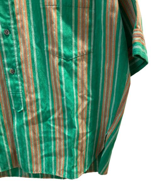 ticca（ティッカ）TICCA (ティッカ) リネン混シャツ グリーン サイズ:Fの古着・服飾アイテム