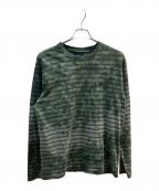 stussyステューシー）の古着「長袖カットソー」｜グリーン