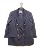 Burberry'sバーバリー）の古着「金釦ジャケット」｜ネイビー